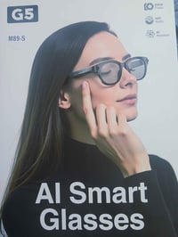 نظارة ذكية • كاميرا ٨ ميجا • شحن ٣ أيام