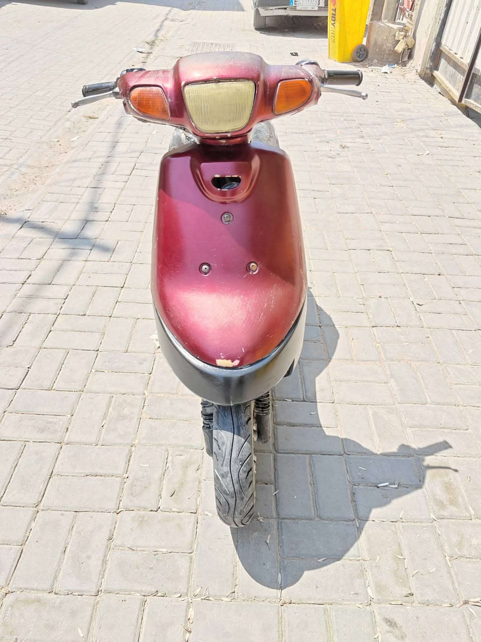 السعر 125 بيع مستعجل ***********
بطه للبيع موديل 3 مكينه ناعمه كير نضيف تأيرات جدد دراجه حلوه كلش كهربائيات شغاله كله المكان كربلاء اتصل
