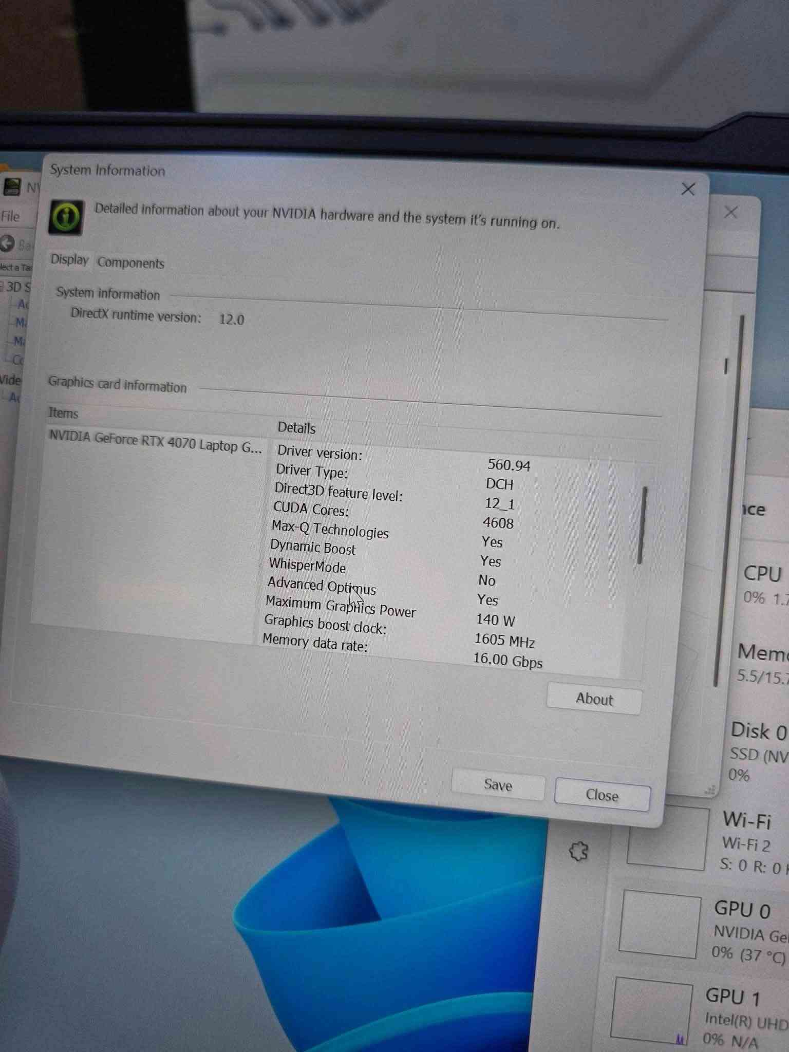 لينوفو ليجيون 5 برو • RTX 4070 140W • بطارية 97%