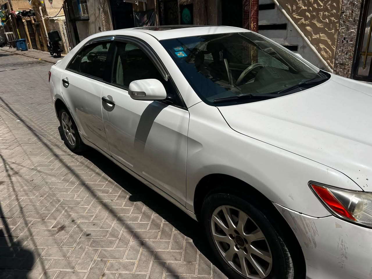 السلام عليكم كامري للبيع موديل 2008 أمريكي حادث جاملغ وباب  ايسر بدون ايرباك محرك 2400 هسة شادينه 11ورقة صدر جديد هزه تخم تاير جديده شاشة كشن كهرباء فتحة 

***********للاستفسار مكان سيارة بغداد
