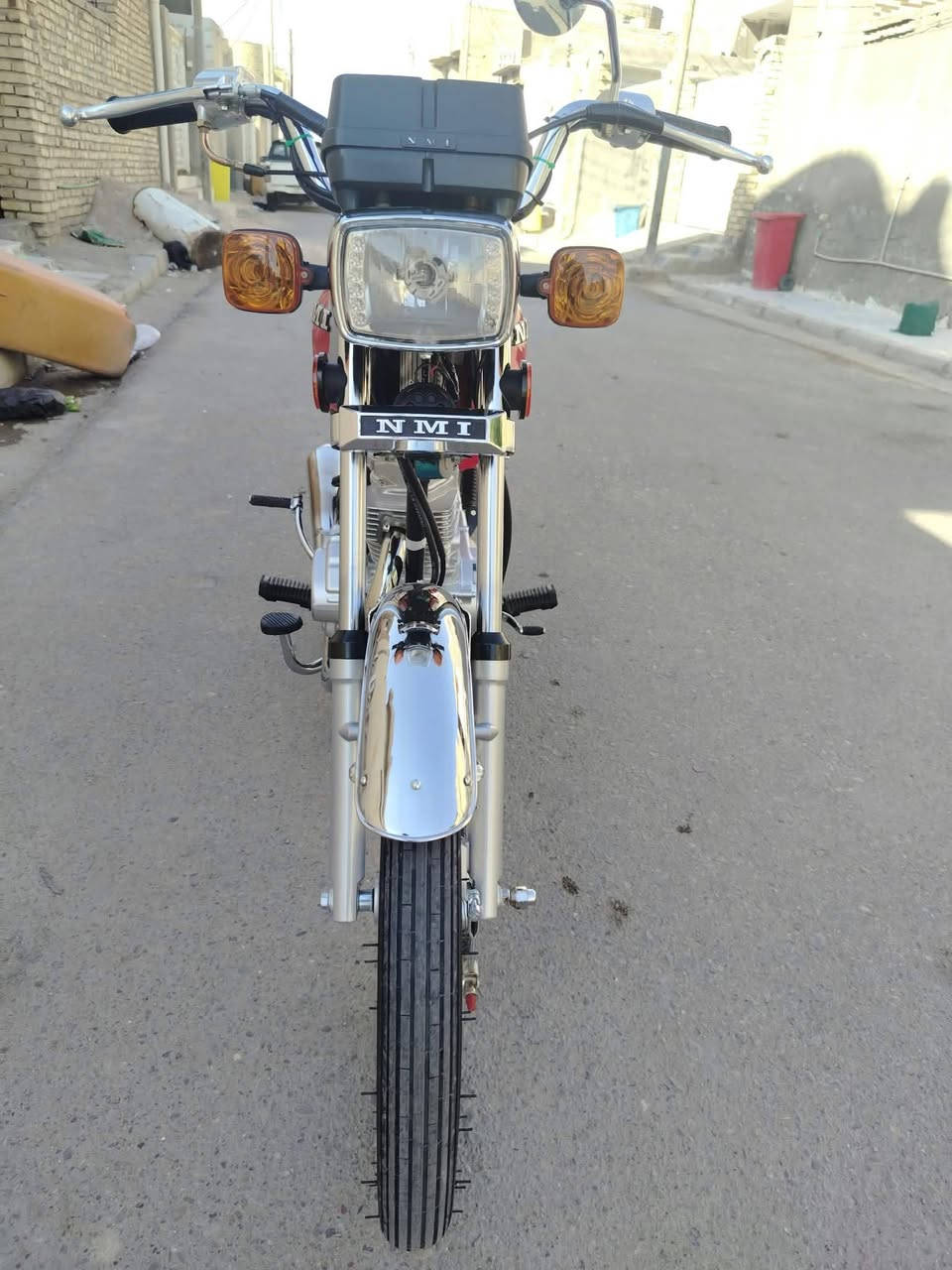 سلام عليكم دراجه نامه  البيع مكفوله كفلاه عامه كله اصلي ما نقصه شي  بدون ***********(السعر 950)
