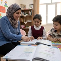 تقوية ابتدائي • متابعة يومية • مجمع الكرار