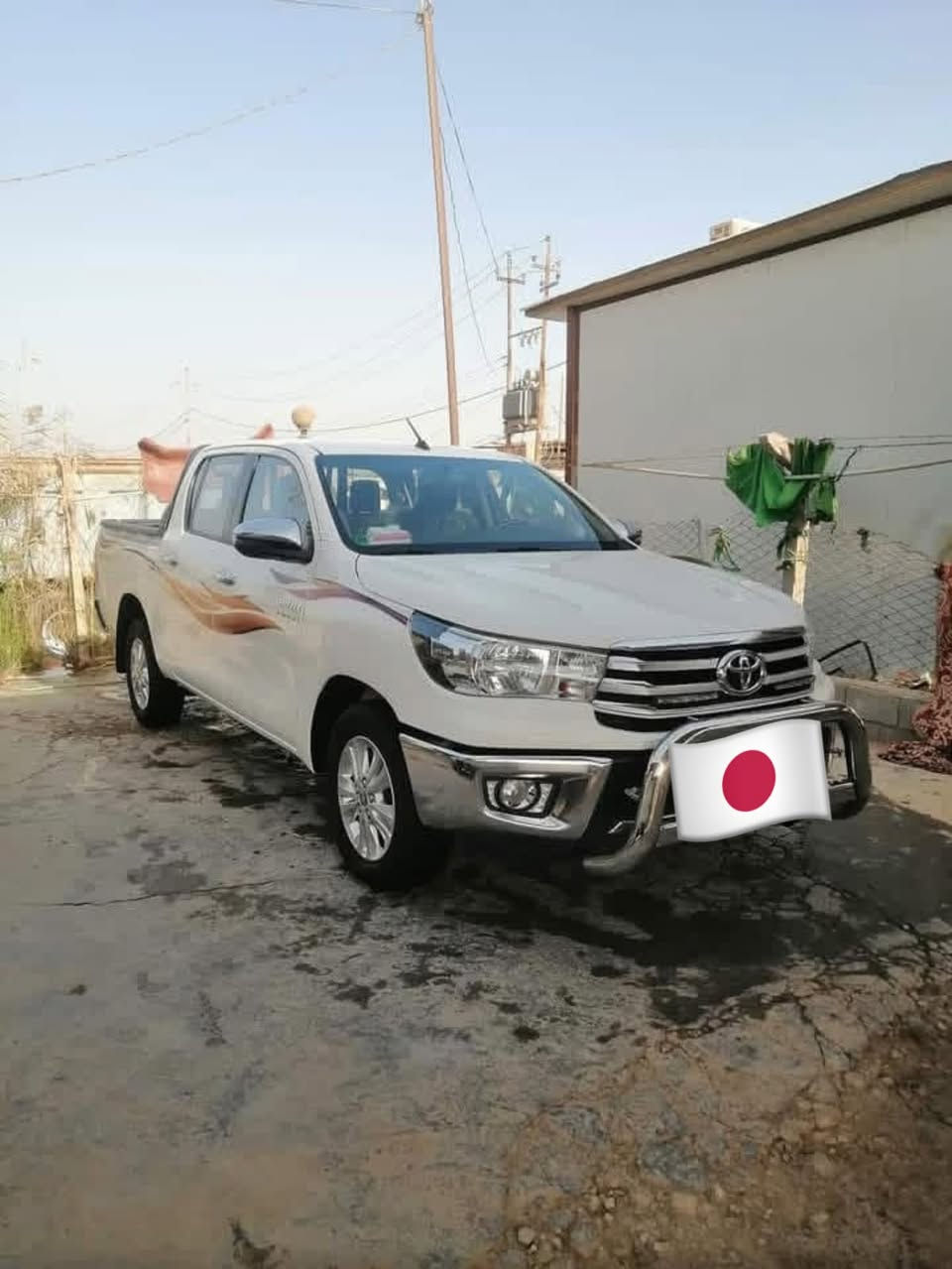 للبيع 
هايلوكس موديل ٢٠٢٠ 
ماشيه ١٠٨
رقم بابل 
مكانها واسط 
السعر ٢١٥ بيها مجال حك الجيه 
للاستفسار ‭ ***********
