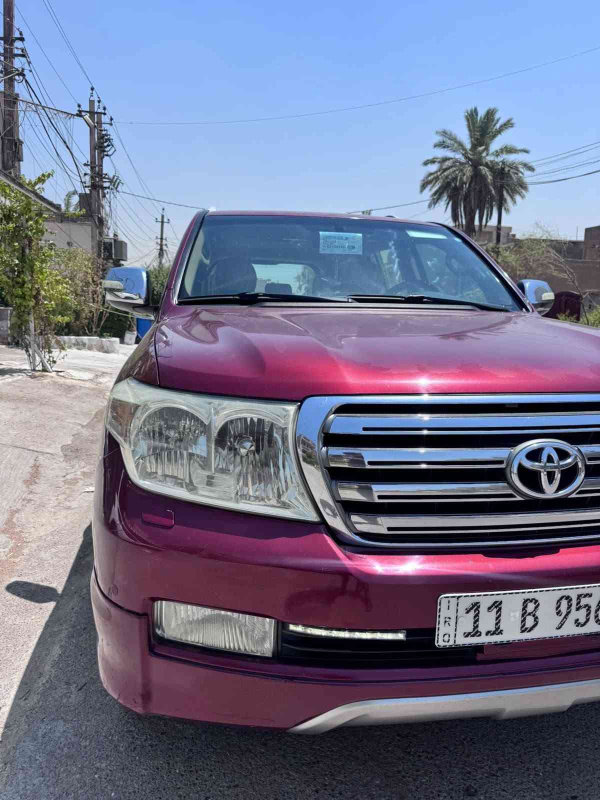 "السلام عليكم البيع الاندكروز CXR موديل ٢٠١١ ستينيه اصلي سياره جديده جديده مكفوله كفاله عامه من صبغ قطره صبغ مابيه سياره جديده وعل أيدي ستلام شخص واحد عل يدي من ٢٠١١ فوووول موصفات واحد عل واحد شنو البالك موصفات بيها فوووول بصمه جلد بقلاوه فتحه 8 سلندر ✈️ يعني تتعب من موصفات فوووول سياره مكاني بغداد بجداد ملاحظه باتري جديد وتخم تاير جديد ورقمي *********** السعر ٢٧٥

