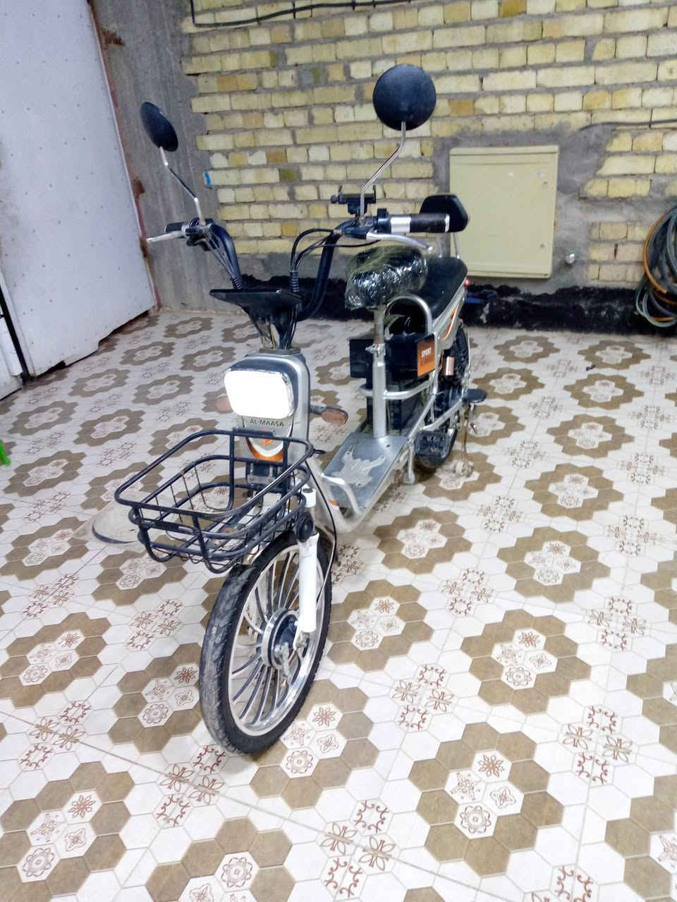 دراجة شحن • بطاريات نص عمر • الفلوجه