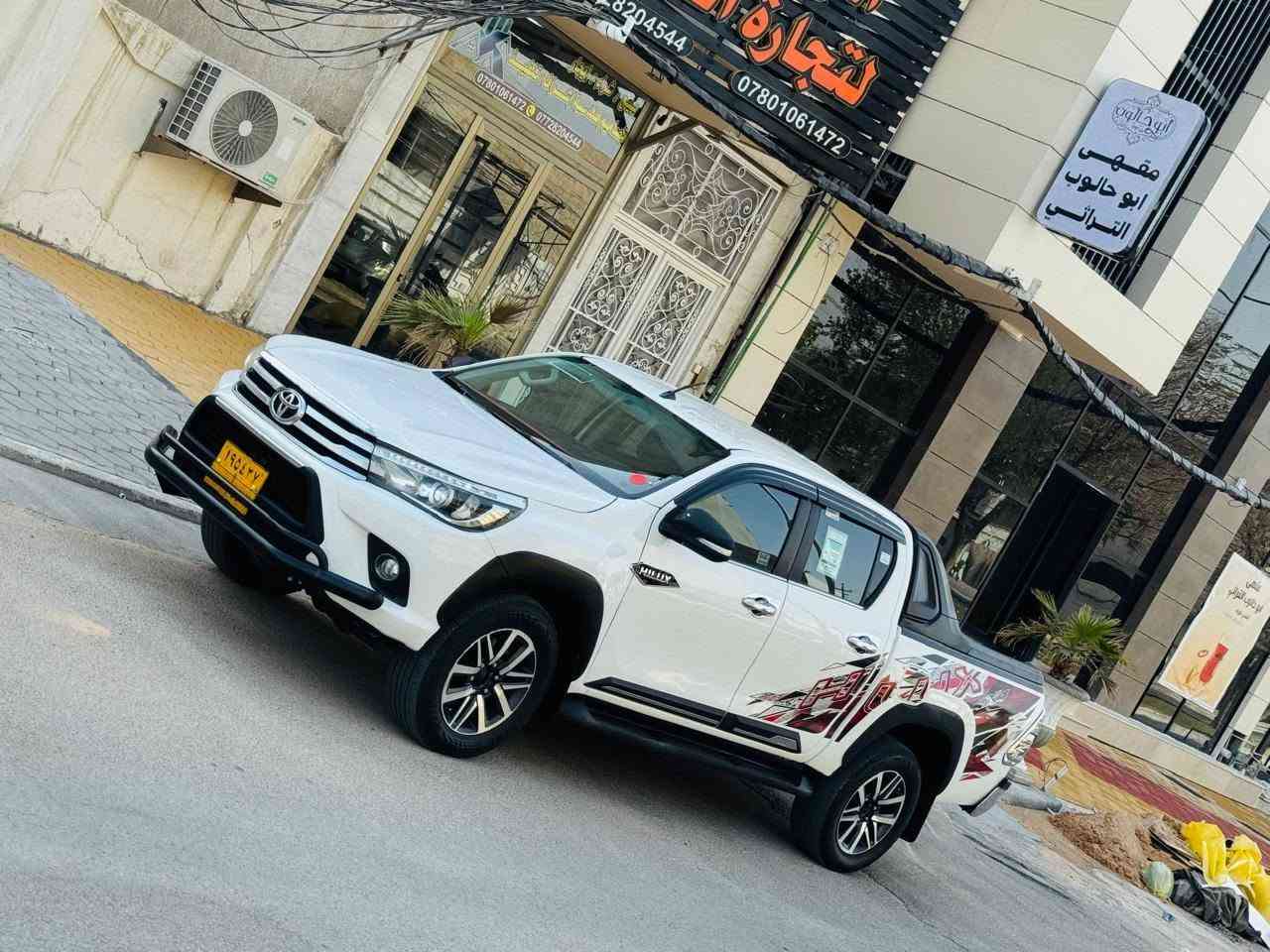 بيكم هايلوكس فورويل مديل 2018 سعر 178 وبيه مجال كير وتماتيك للاستفسار الاتصال ***********  مكفوله من ضربه وتبديل بيه صبغ جاملغ وبنيد بدون دواخل ولباقي كفاله عامه مواصفات فول بصمه تشغيل بصمه بواب زراق لايت فورويل كير وتماتيك تحكم ستيرن مثبت سرعه نضام يكو مانع نزلاق شاشه كامره دواره مري شفط حساسات خلفيه مكينه كاز مكينه وكير مكفولات حداديه جديدهه تخم تاير جديد تبريد❄️ثلج سياره جديده وجاهزه رقم اربيل تريد تحويل او وكاله مكان سياره كربلاء كربلاء, العراق
