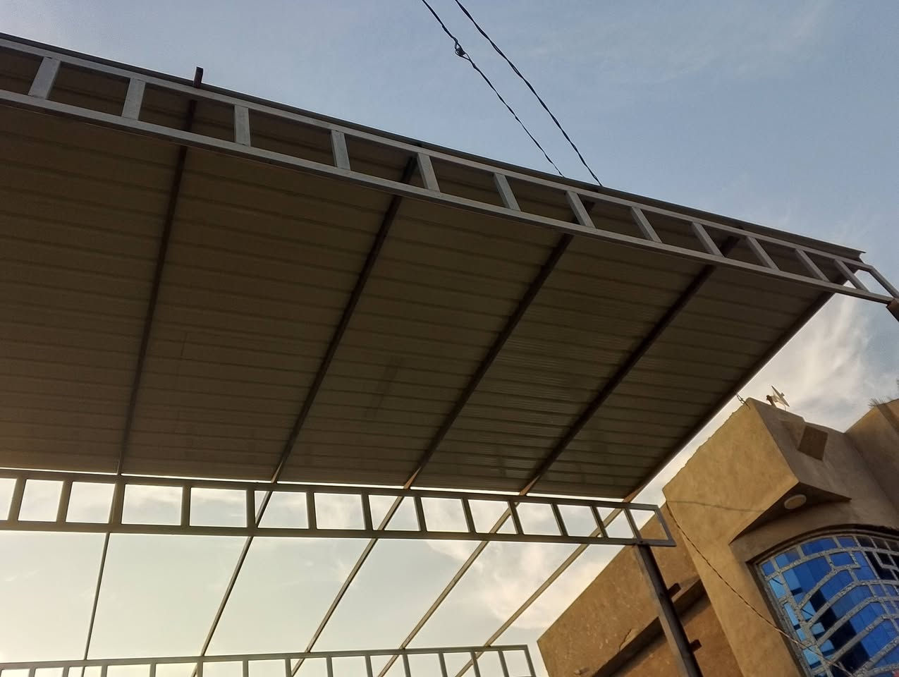 معمل حدادة • النجفي • جملونات وسقائف