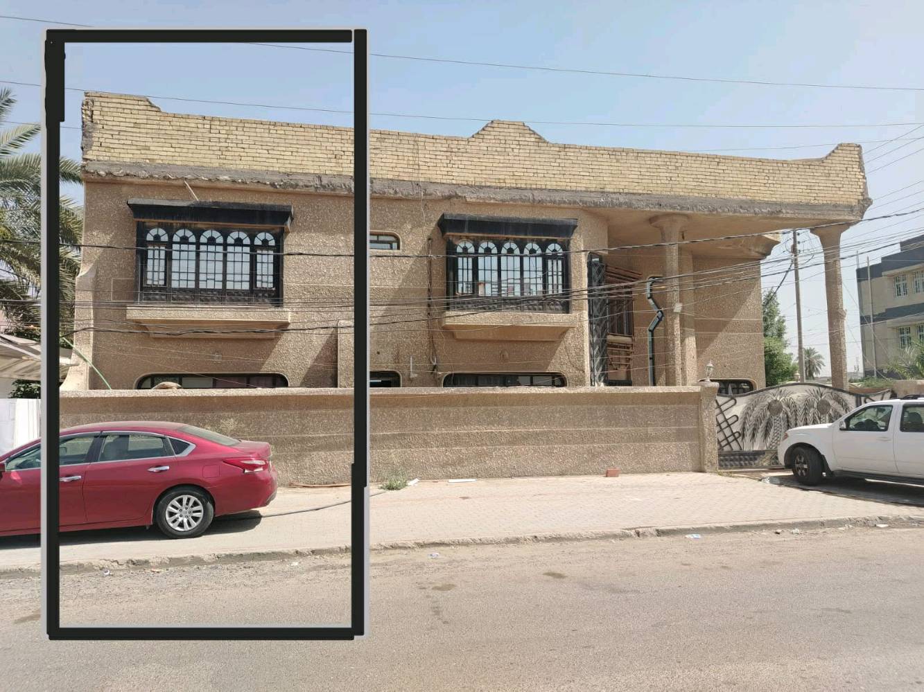 واجهة ٥م • نزال ١٠م • شارع الاطباء