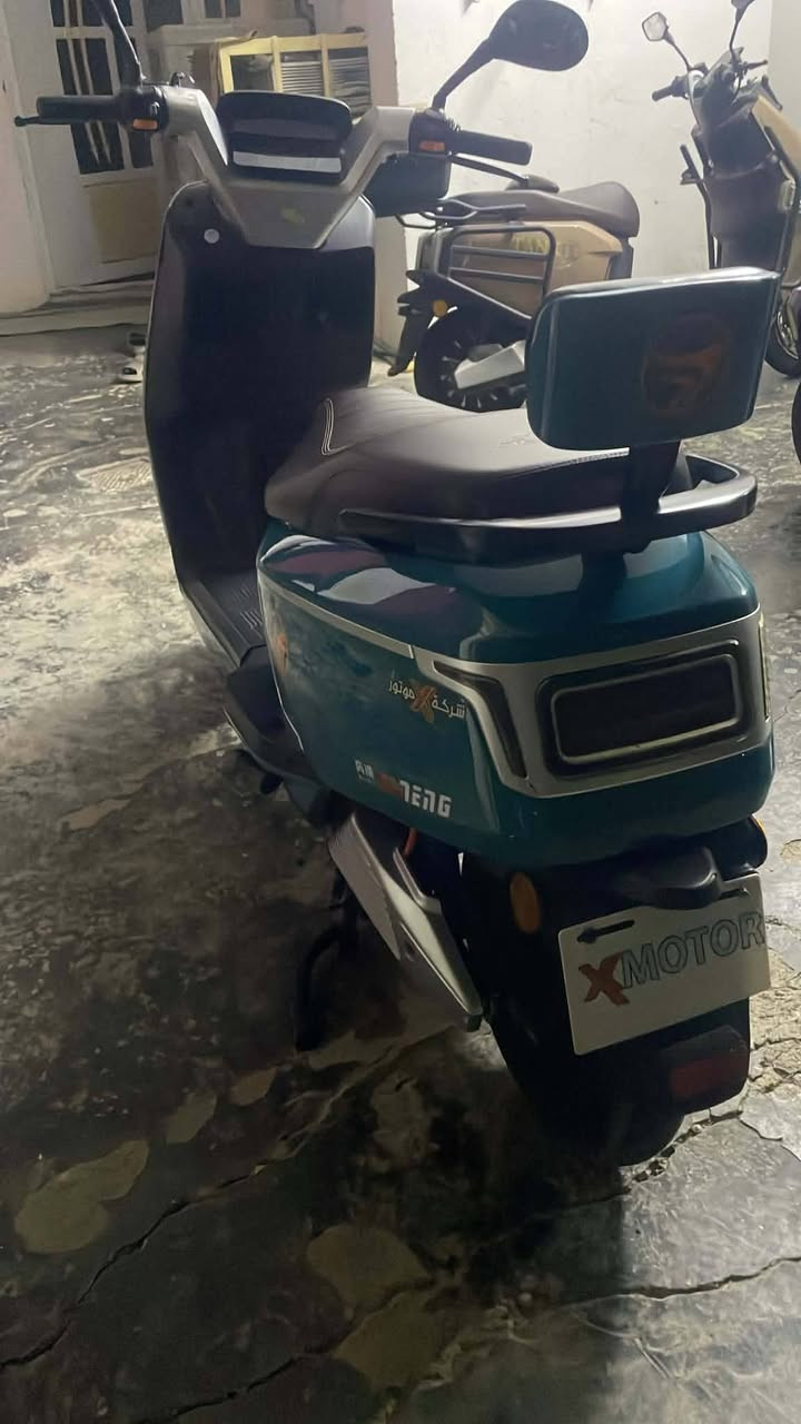 دراجه بنك X Motor للبيع
6 بطاريات مسطره 60 فولت
تمشي 60كم بالشحنه
نظيفه شرط الفحص
السعر 500وبيها مجال تدلل 
المكان فلوجه حي نزال وتساب ***********
