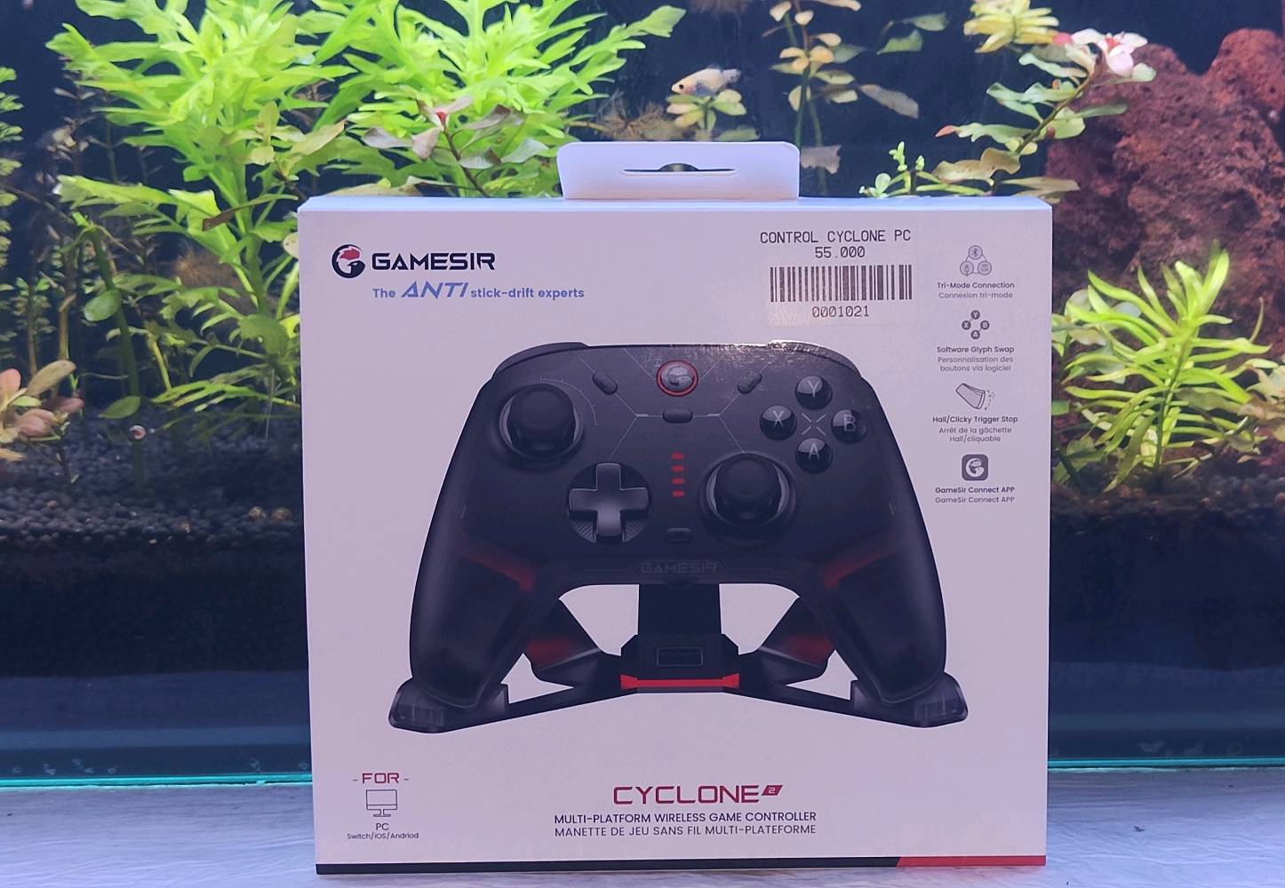 جوستك GameSir Cyclone 2
استعمال ساعتين 
تربط PC ونتندو اسويج
السعر 50 الف
وين موقعك بالعراق حتى المشتري يعرف منين يستلمها؟: 
البلديات