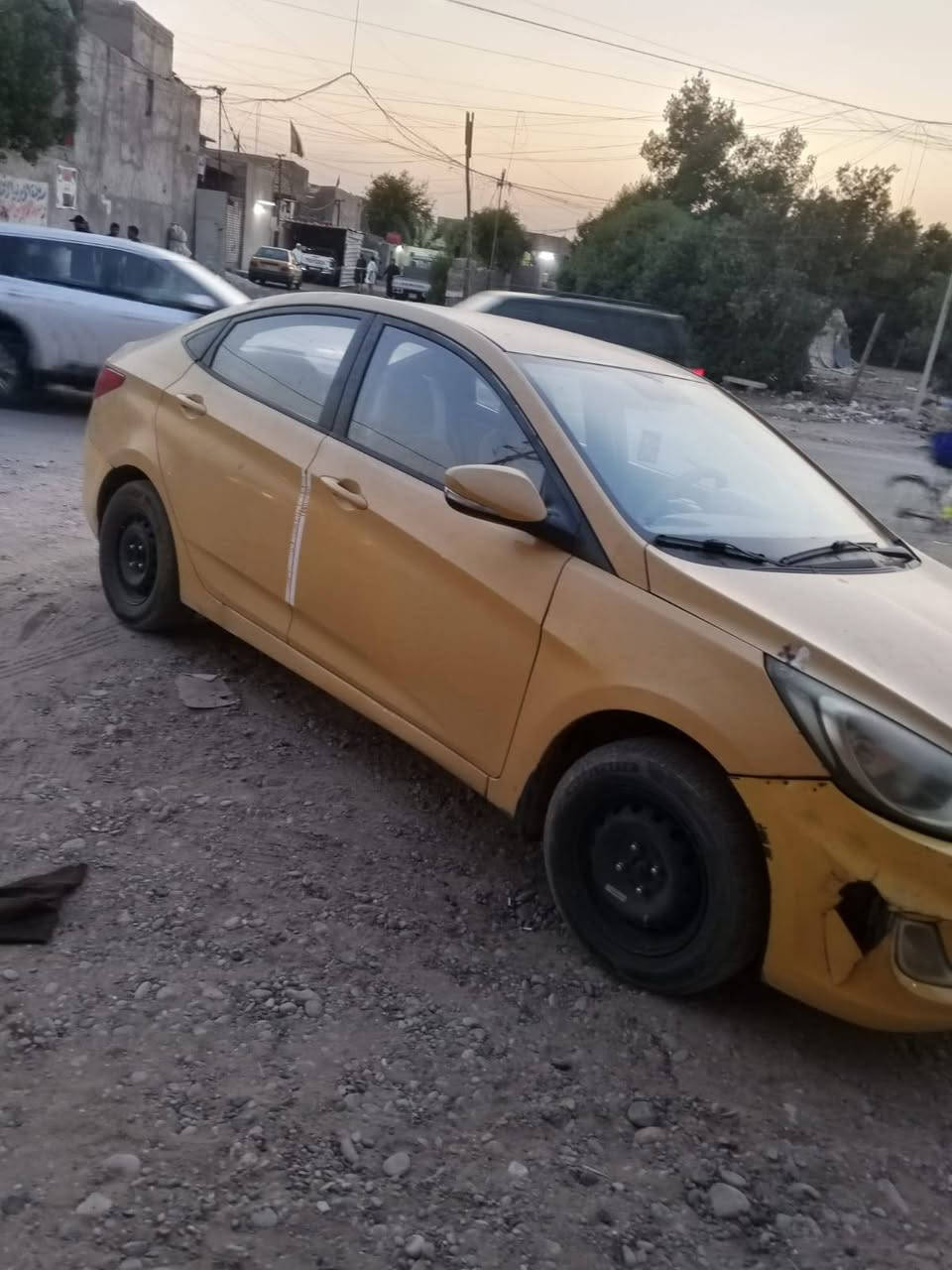 اكسنت 2014 خليجي صفره ماشيه 280 
يرادله ترتيب دعاميات دوشمه بولش لايتات
 تحويل ثاني يوم رقم بغداد
غرامات و هيئة ورقم  تاخذ مني صافي  مابيها حادث 
بيها طخة بالجاملغ الأيمن فقط   تبريد شغال كير محرك مكفولات
المكان زيونة
السعر ٦٧ مع مجال قليل
مكلف بالنشر
***********
