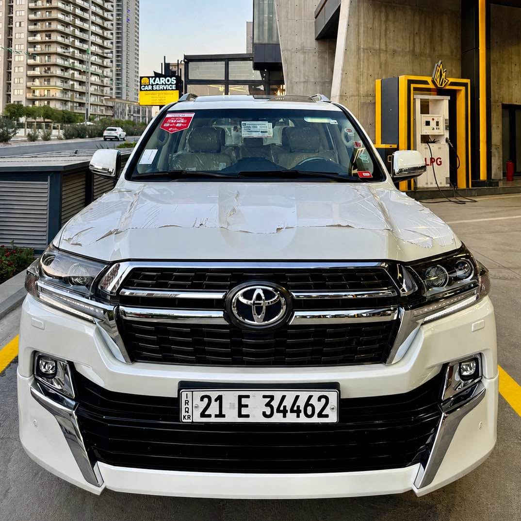 Land cruiser GXR  2021     V8  58,000km
Grand turing
🔻ارخص سعر بكل العراق
أخت زيرو بل كارتون 📦📦
‎🔹لاندکروزر 2021  ساز باب أول 
‎🔹محرک 8 سلندر 
‎🔹ماشي 58,000 ألف
‎🔹 بسمطين  +سماعة بيلادي +فرشات بيلادي مجوود 

‏‎🔹 مكفولة كفالة عامة من الدعامية إلى الدعامية
‏‎ 🔹 بدون صبخ .بدون بارد  ،بدون رصعات ،بدون حتى شخط
‏‎دعاميات هم بدون صبغ ،رمل مابي ،لحية بدون صبخ ..بقية كلها بشرط

‏‎🔹فول فول مواصفات
‏‎شاشة كبير لمس 5كاميرا حاسة
‏‎كاميرات 3 شاشات سيلاد فتحة سقف 
‏‎كشن جلد كشن كاراباي شحن موبایل  8 اريباك تبريد مركزية
‏‎بصمة تشغيل عن بعد باب جاك سلاجة ليد زينون 
‏‎تحكمات ستيرن دبل فوليوم فورويل هوك
‏‎سيارة بها 2 بصمة من شركة جديد جدأ 
‏‎سيـارة عل نظافتها احسبها صفر زيرو

🔹 تخم تاير دنلوب الاصلي

‏‎ 🔹محرك كير بشرط مامفتوح
‏‎سيارة حيل نظيفة كلشي عل بلاد لوك
‎سنوية زنكة كلشي جديد مدفوع لـ2031
‎باسمي السنوية بشرط تحويل و خرامة 
‏‎سيارة مابيـها دينار مصرف كامل من كل نواحي
سیارە رقم سلیمانی
‏‎نفسي يوم /تحويل و وكالة حاظر 
‏‎مكانك /داخل سليماني

‎♦️سعر 560$$
‎🔸موبايل/ *********** السليمانية, العراق

