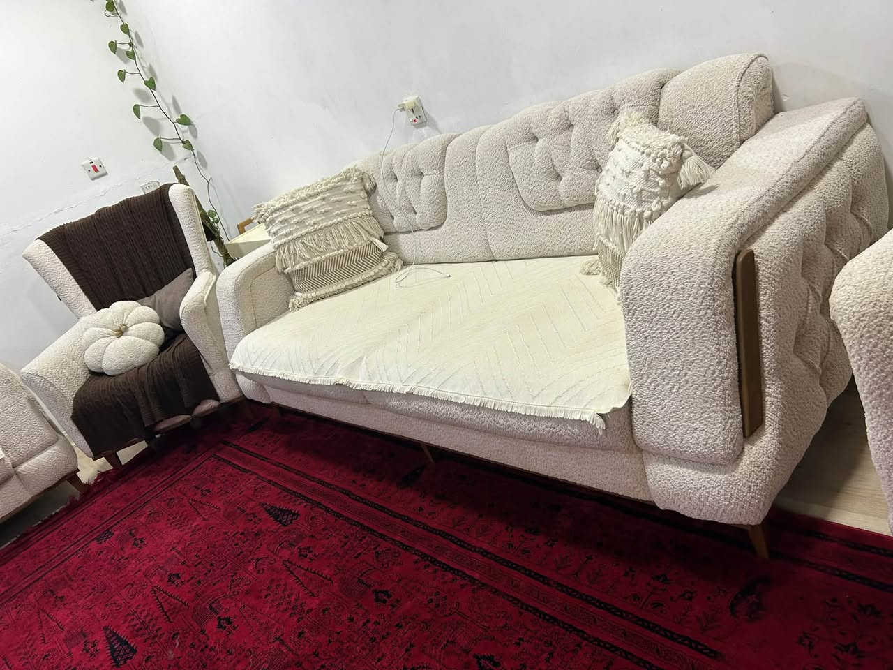 تاخم قەنەفە ١٠ نەفەری زۆر تازەیە قوماشی بەرخەیە  بۆزانینی نرخ مەسج بنێرە
***********
