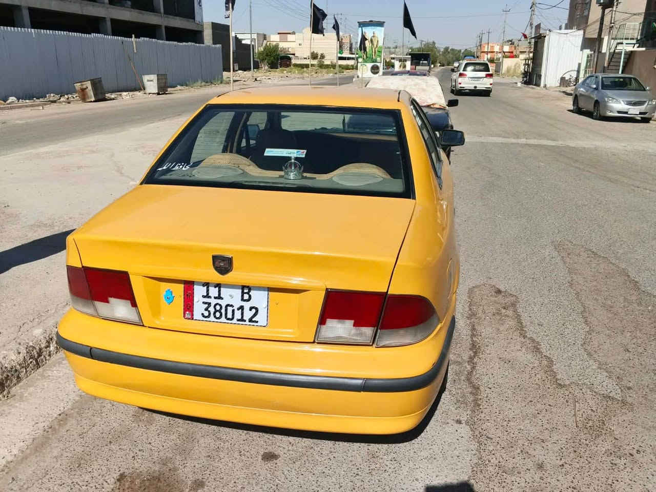 سمند 2011
كاملة مابيهة اي نقص 
مصبوغه صبغ درجة اولى  ومكفولة من حادث وضربة 
كير مكينة مكفولات 
داخل جديد 
سعر 33 
ديالى بعقوبة 
***********

