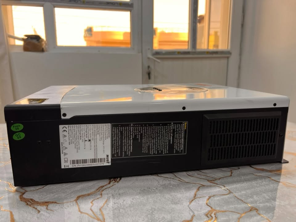 Inverter 6 KW
48 v
يستقبل انواع البطارية نظافة ١٠٠٪؜
سعر ٤٠٠ الف للحجز *********** واتساب
