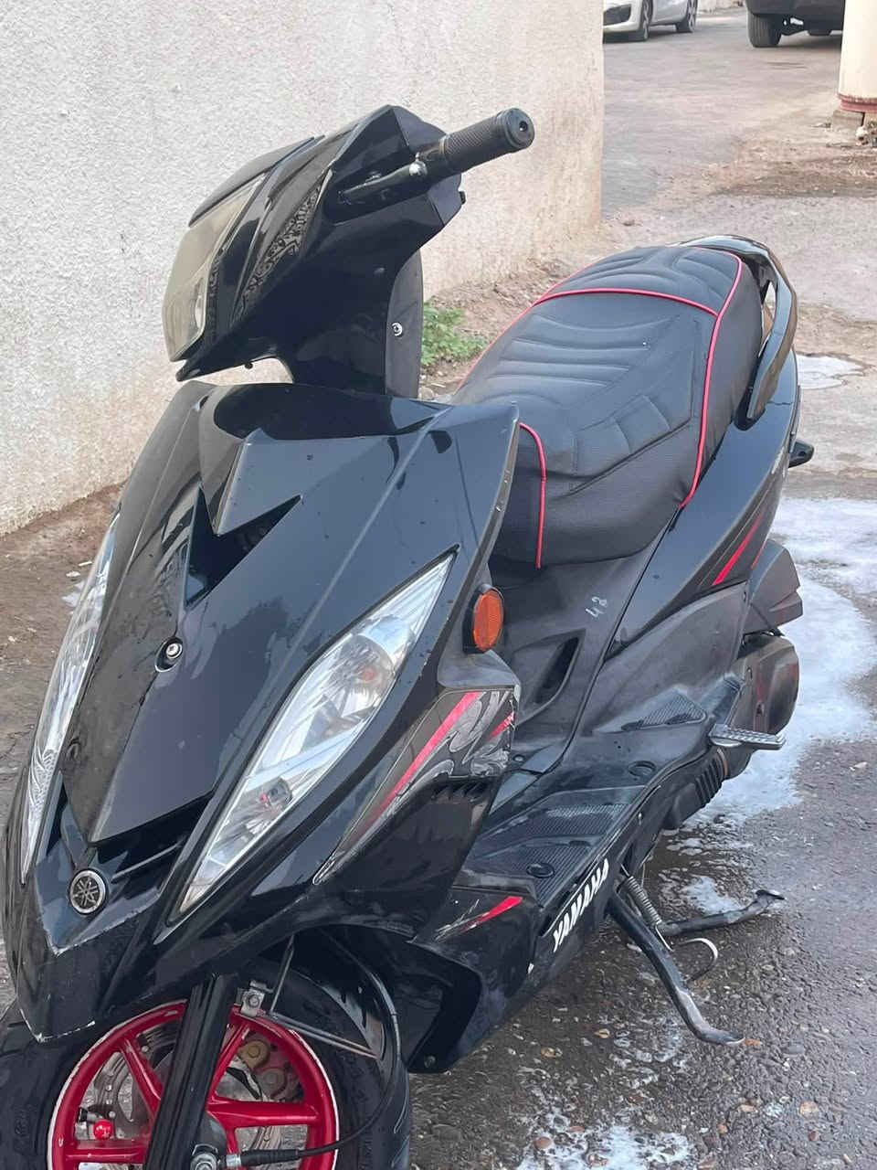 سلام عليكم دراجه البيع  جيتي ار مكينه جديده تايرات جدد كلجات رياضي بلادي دراجه صار شهر نزلتها رمبه ومحتاج أوراق كامله اريد أبيع مكان بغداد السعر /مليون ١٥٠ وبيها مجال /***********
