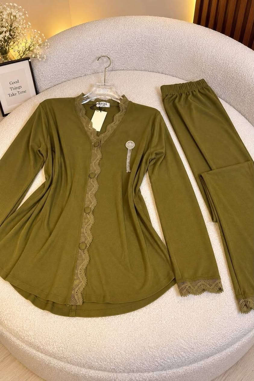 بجامة تراك • قطني • مقاسات L XL 2XL 3XL