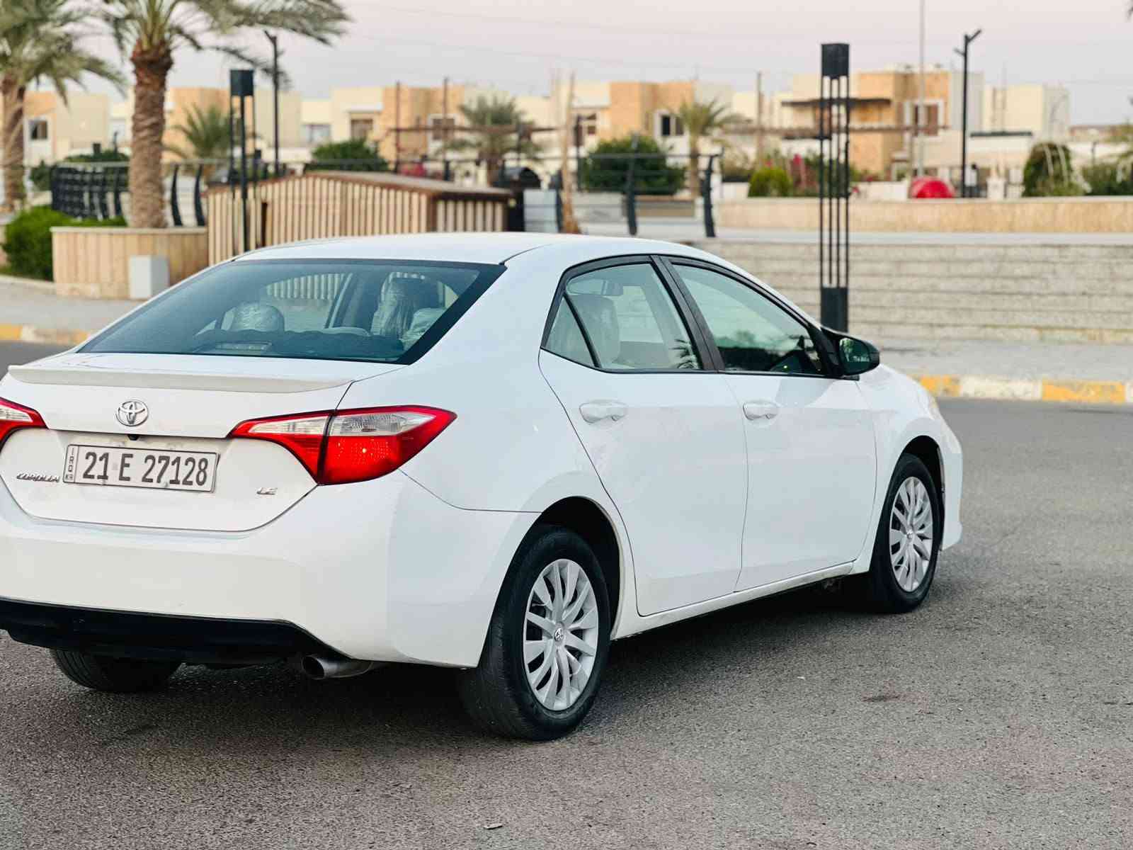 السلام عليكم / للبيع بسعر مناسب جداً 104$ / اعتذر عن الاقساط والوعده/ كورلا امريكي/ موديل 2016 لون أبيض ثلجي/ رقم سليمانيه/ سنويه وهزه ورقم كله جديد/ شرط التحويل والغرامات وكافة الرسميات/ السياره جاهزه من كل النواحي/ كير ومحرك وتدفئة وتبريد/ وصدر وتخم تاير كله جاهز/ ماشيه 150 حقيقي/ محرك 1800 المرغوب/ السياره بيها صبغ تلث قطع ونص والباقي مكفول/ وين يعجبك أفحص/ العنوان تكريت القادسيه/ للاستفسار/ *********** / ***********
