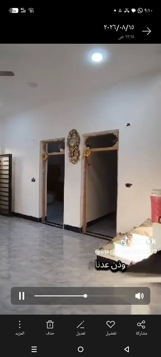 بيت للبيع الاحولي الأول قريب مدرسة النسور المساحه 200م ركن شارع 15 بناء جديد          ***********
