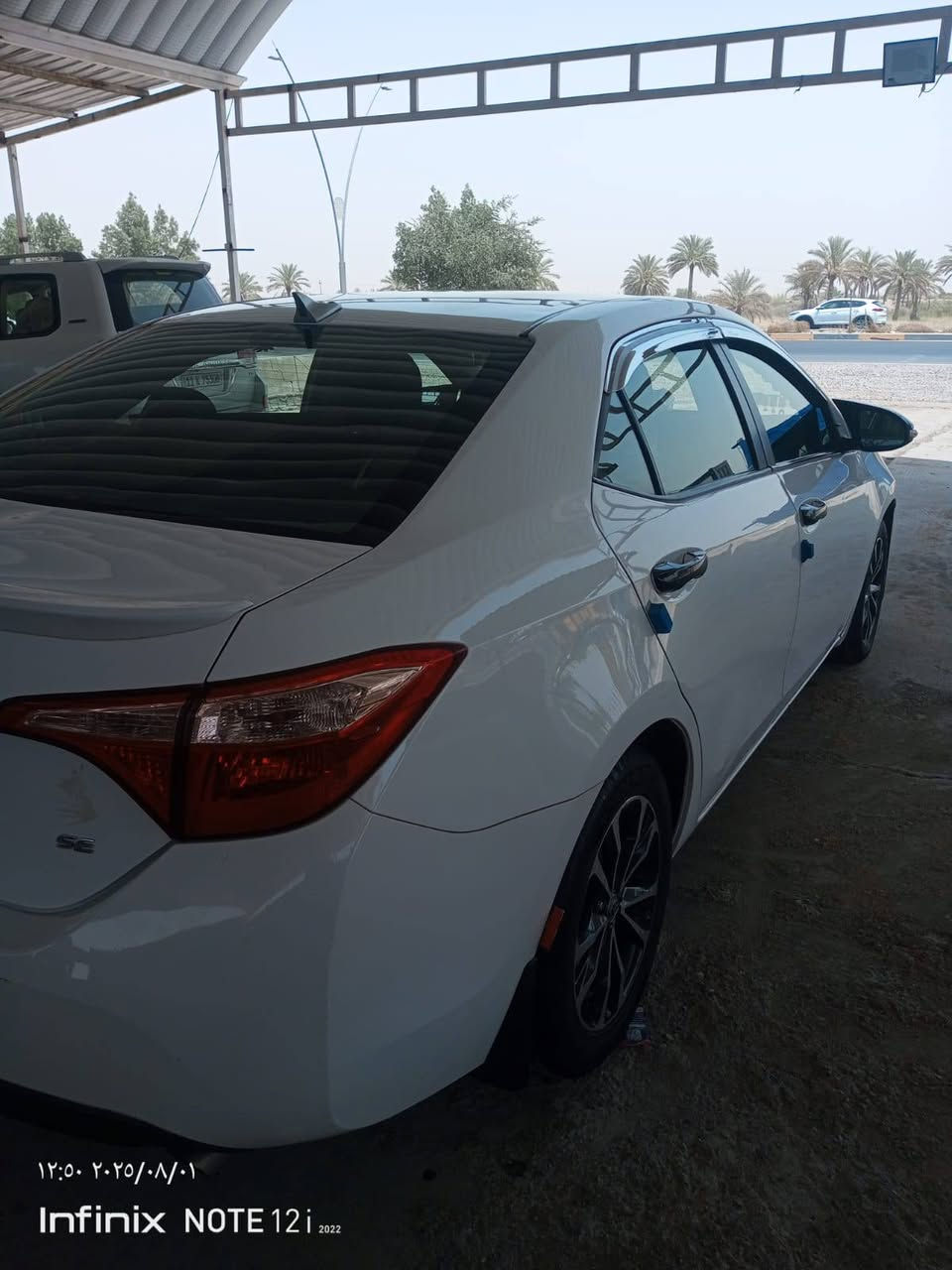 السلام عليكم كورلا 2018رقم بغداد بيها 3قطع صبغ كير مكينه تبريد كفاله صدر جديد تخم تاير مكان بغداد الراشديه سعر 127وبيها مجال قليل ***********

نص مكتوب في الصور:
- ١٢:٥٠ ٢٠٢٥/٠٨/٠١
- Infinix NOTE 12i 2022