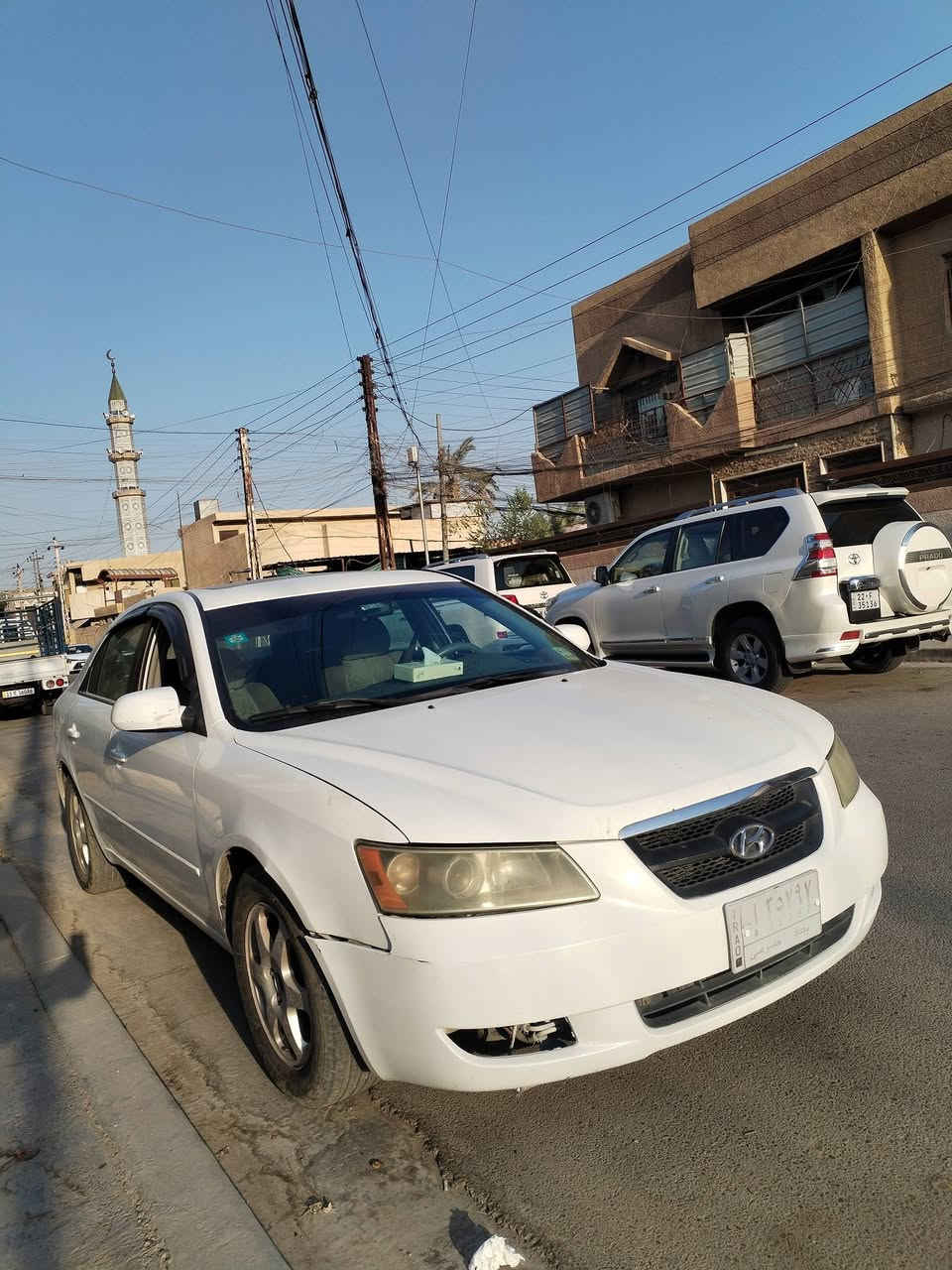 يالله سلام عليكم
للبيع سوناته 2006

مكينه سته سلندر 3.300

رقم بغداد

مواصفات السياره

فتحه سقف

شاشه

اشاير بلمري

كشنات كهرباء
السعر 73 وبيها مجال
السياره ماشيه 120الف

السياره مصبوغه حزام لجماليه

مكان السياره بغداد الغزاليه

رقم صاحب السياره ***********
