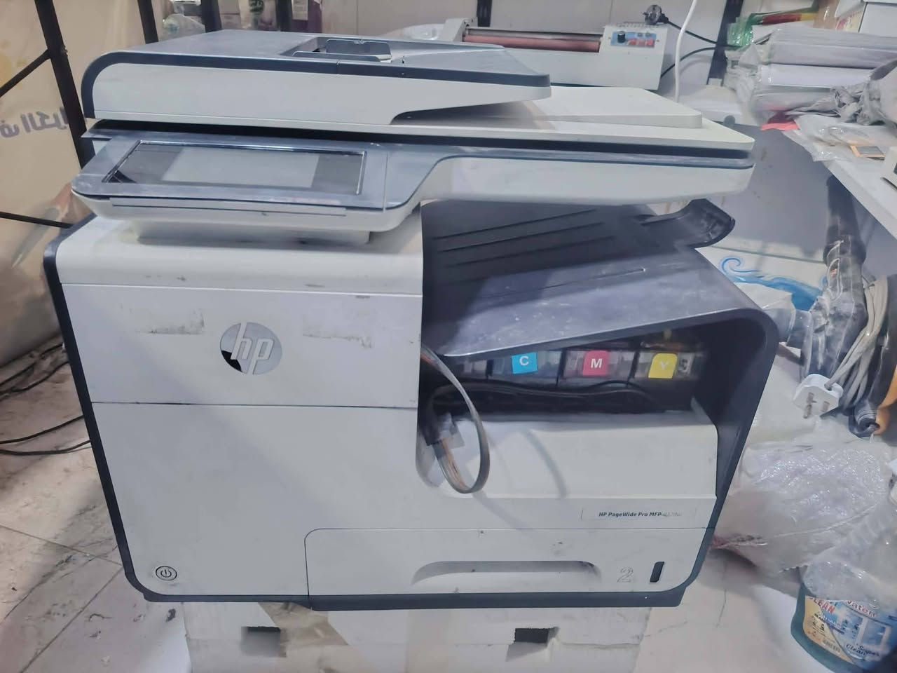 طابعة HP 477 • عداد ١٣٨الف • نظيفة