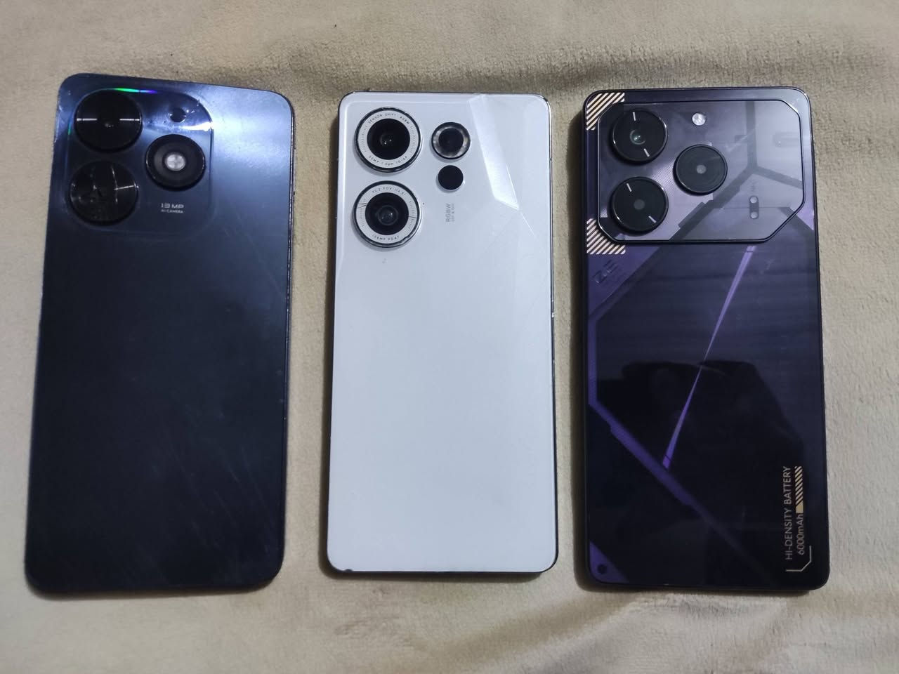 سلام عليكم اجهزه لبيع نقصه شاشه فقط
ابيع شلعه فقط

1_تكنو كامون 20 بريمير 5G جهاز شغال تريد تستخدم
تريد تبدل شاشه ذكره 512
2_تكنو بوفا 6برو نقصه شاشه ذكره 256
3_تكنو سبارك 20 نقص شاشه
4_ايباد لوينوفا لمس متوقف 

*********** وتساب
