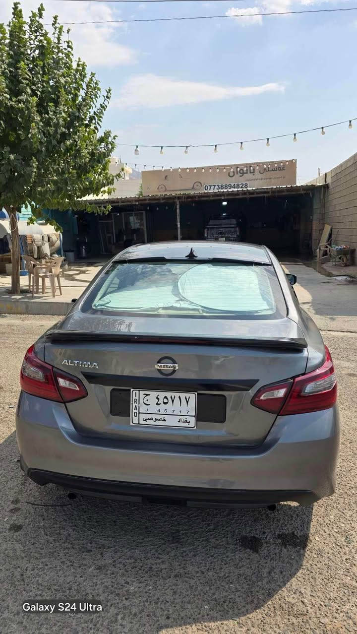 Nissan altima 2017S
نیسان ئەڵتیما 2017 كۆد كراو براوە
سەیارەکە زۆر جوان و پاکە گیر مەکینە کارەبای بەشەرت 
 رۆنی گیرمه‌كینه‌  تازه‌ گۆراوه‌  
ناو زورد  شاشه‌وئایپات
 كامل جایز كراو 
چوار تای لۆك 
مه‌كینه‌ی نه‌كراوه‌ته‌وه‌
 بی جالو  شوخت
 
شانسی بەتانە سەرە دەبل بە شەرت 
پێش و پشتی کەپسە سەیارەکە زۆر جوانە هەموو شتیک بەشەرت 
 سعری   خوار بازار ٥٤ گه‌لا
فایبەر وتس ئەپ   قه‌رزو قیستم نیه‌ گۆرینه‌وه‌ ناكه‌م *********** 
شوین قه‌زای دووكان السليمانية, العراق

نص مكتوب في الصور:
- Galaxy S24 Ultra