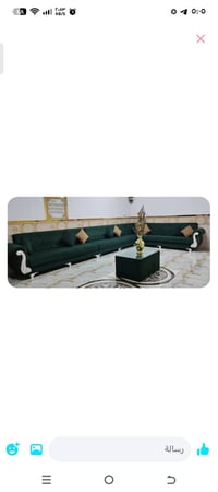ديوان ٧م • كاونتر ٤قطع • سجاد ٤×٧ و٣×٥