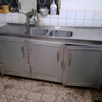 مطبخ اصلي • كاونتر مرمر • نجف دور الهندية
