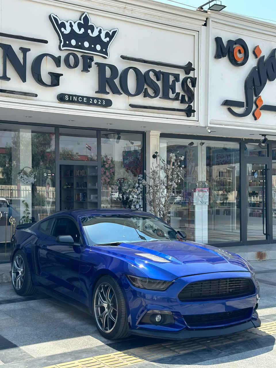 موستنك V6 • ٢٠١٦ • حادث بسيط