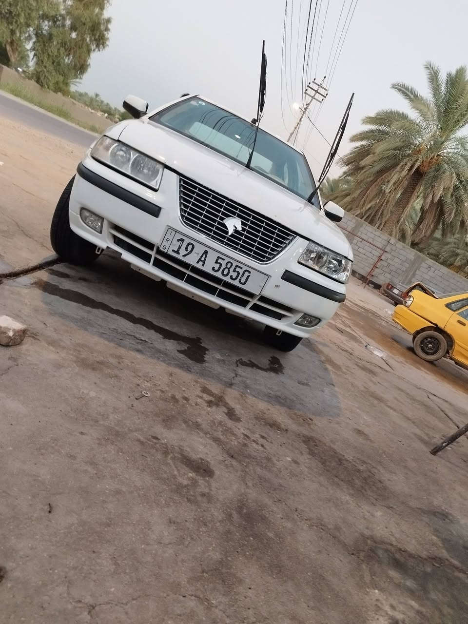 سلام عليكم للبيع سمند 11 شركه باسمي هزه ورقم كربلاء جديد تريد تحويل وكاله حاضر حداديه ايساكو كير فرنسي مكينه جديده مكفوله منظومة بانزين ومنظومة مي جديده السياره على ايدي مو تلزك  ماكو اي خياسات لا داخل ولاخارج تبريد شغال منظومه جديده من الفريز للكمبريسر سنتر لوك شغال كهربائيات كله شغاله من الدعاميه للدعاميه دوشمه جديده تخم تاير جديد السياره متعوب عليها بيه رشه بالباب الورى *********** السعر 42 وبيه مجال وكلشي اكو بالسوك والياخذ من جناي يرتاح والرزاق حي
