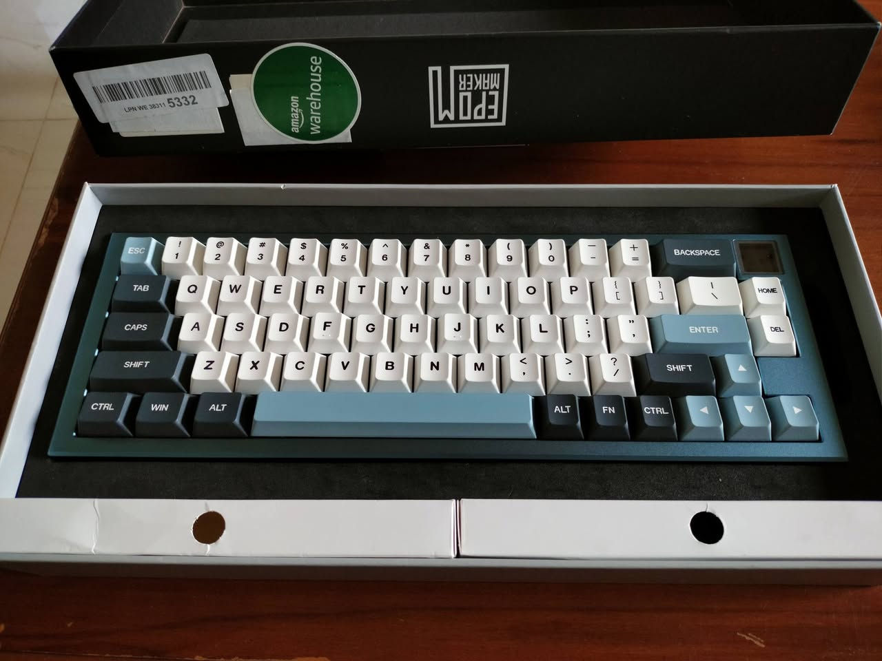 كيبورد إيبوماكر MS68 • ٦٥% مدمج • شاشة LCD