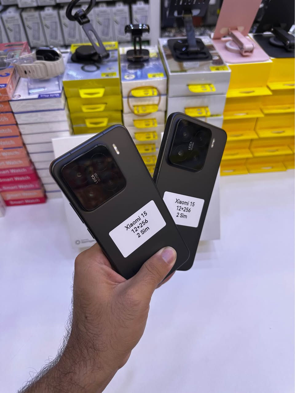 Xiaomi 15 🔥🔥
تەنها دوو دانە بەردەستە
لۆک لۆکە نموونە لە جوانی
ڕام 12GB.   زاکیرە 256GB
دوو سیم
کامێرەی 50 مێگاپێکسلە شەریکەی لایکا
کەلەی شەحنی 90 وات
کارتۆن و کامل ئەشیای لەگەڵە
نرخی 670 هەزارە

‎ئێمە لە تلگرام : https://t.me/Tmobile_yuu

‎هەموو پەیج و پلاتفۆرمەکانی ئێمە:https://takl.ink/T.mobile/
ژمارەی واتسەپ  ***********

‎ناونیشانی ئێمە:
‎تی مۆبایل - سلێمانی - بازاڕی حەمە ســور - پشت چایخانەی شەعب - دوکــانی ژمارە { 9 } 
‎دەستی دوو دوکانی ژمارە {20} السليمانية, العراق
