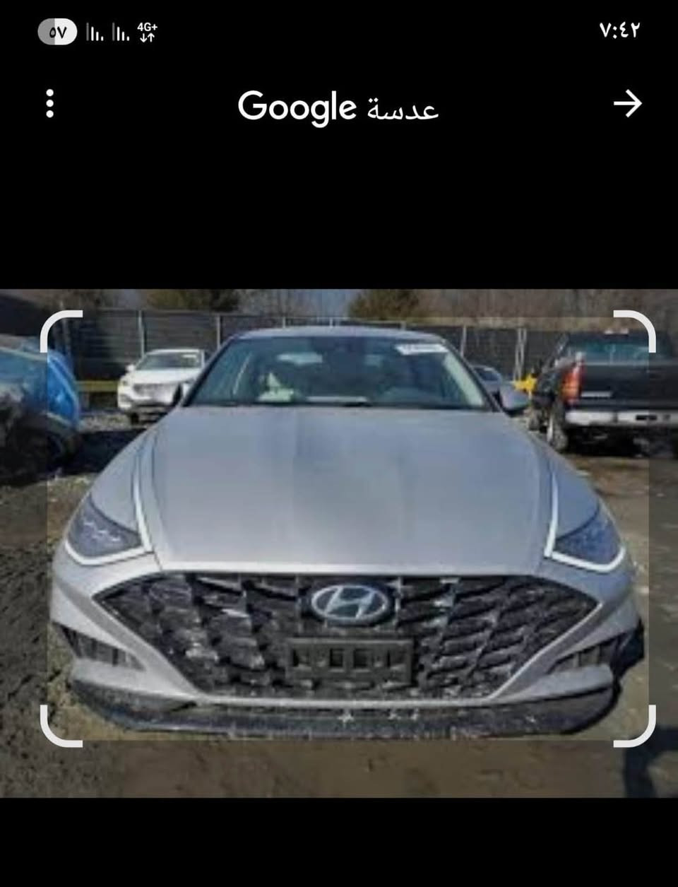 السلام عليكم سوناته مديل ٢٠٢٣للبيع بغداد بسمي وكلش مذكور بلفيديو وصور لحدث السعر ١٦٠ وبهه مجال لشراي ***********

نص مكتوب في الصور:
- ٥٧ 4G+ ٧:٤٢ BidCars انتقال 2023 Hyundai Sonata, Sel | KMHL64JA9PA316569 | Bid قد تكون الصور محمية بموجب حقوق النشر. مزید من المعلومات
- BidCars 2023 Hyundai Sonata, Sel | KMHL64JA9PA316569 | Bid انتقال < قد تكون الصور محمية بموجب حقوق النشر. مزيد من المعلومات
- Google عدسة