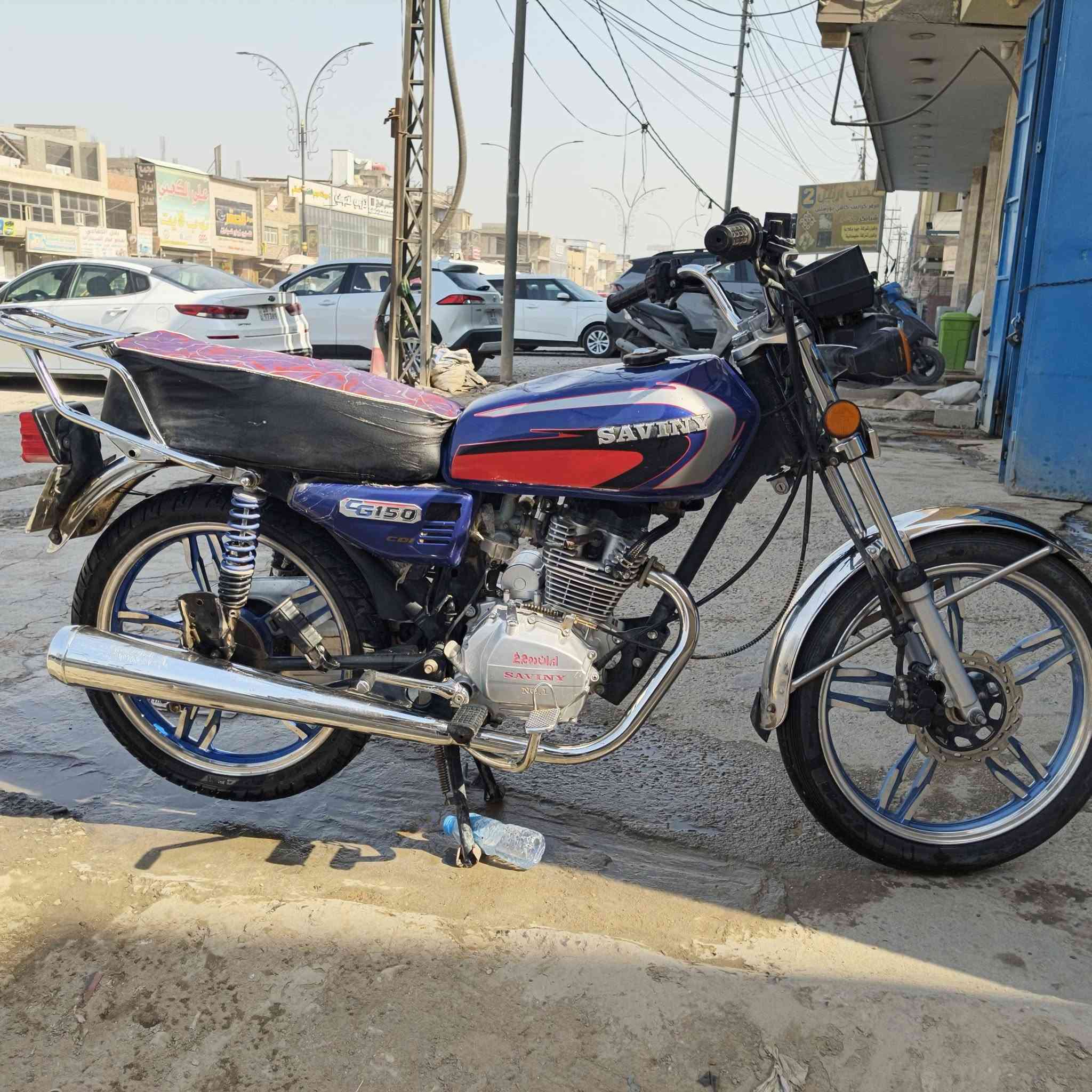 السلام عليكم
بس للي ايدور اصولي سيفان موديل 21 رقم بابل انكليزي تحويل اشوكت ميعجبك الدراجه كامله كهربائيات مكينه ناعمه برغي مامفتوح بيه تجي اوتفحص بس يرادله بوربرين للتاير الخلفي 
السعر 850 مكاني حله مركز رقمي للاستفسار ***********

