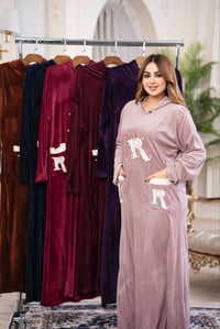 دشداشة نسائي • مخمل سوفت • مقاسات L-3XL