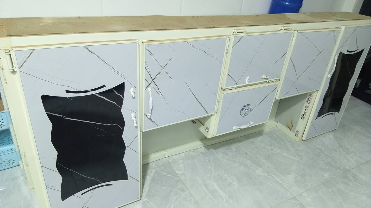 كاونتر • الالمنيوم • ٣ قطع