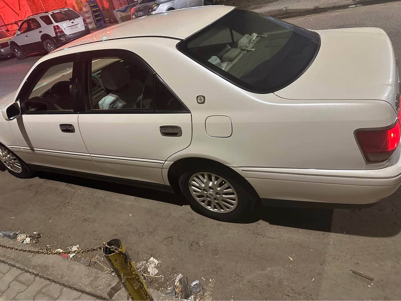 تويوتا كراون جنون موديل 2001
رقم بصره تسجيل جديد قرار 102
تخم تاير تبريد امامي تبريد خلفي 
ثلاجه اربعه دكم برده خلفيه 
مكينه vvti السياره كفاله عامه 
يابان وعراق حته الدعاميات ب الكفاله
مكفوله كص ونقل جثه سياره جاهزه ما ناقصه شي
السعر 145
البصره 
***********
اللون ابيض صدفي البصرة, العراق
