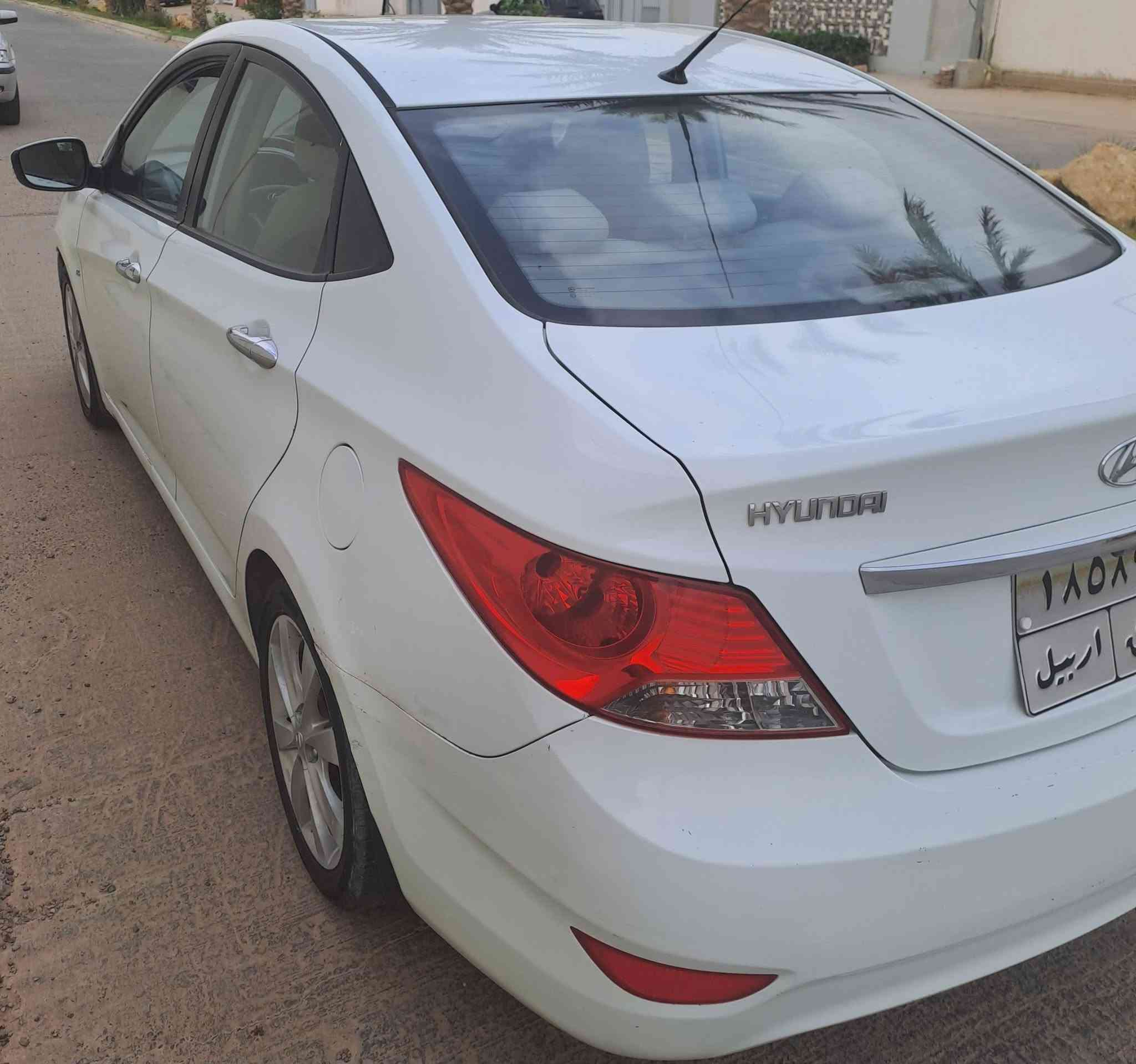 اكسنت ٢٠١٣ • مكينة ١٦٠٠ • رقم اربيل
