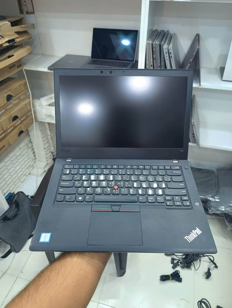 Lenovo t480
Core i5  جيل (٨)ثامن
Ram 8 GB
Hard 256 GB ssd
Screen 14.1 FHD شاشة السليمانية, العراق
