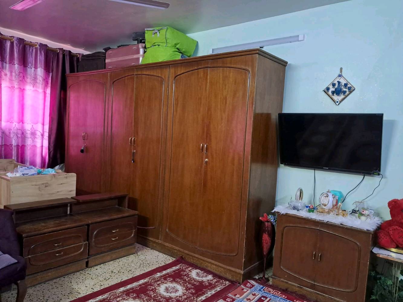 غرفة نوم ٨قطع • تفصال عراقي • نظيف