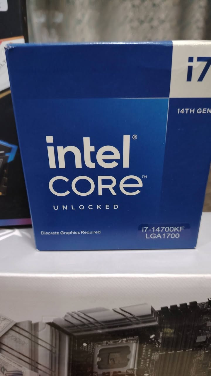 للبيع تفصيخ او كامل مستعمل شهر
I7 14700KF BOX  

B760 ASUS ROG STRIX A DDR5 WHITE 

RAM 32GB 6000 DDR5 T-FORCE WHITE 
  
كومبو كامل 1250

RTX 4060TI 8GB ZOTAC OC 

525 الف 

SSD 4T SAMSUNG QVO 

350 الف
  
POWER Seasonic 750W Gold

110 الف

COOLER Arctic Freezer 34

50 الف

CASE NZXT H7 Flow

110 الف 

WINDOWS 11 PRO ORIGINAL

***********
