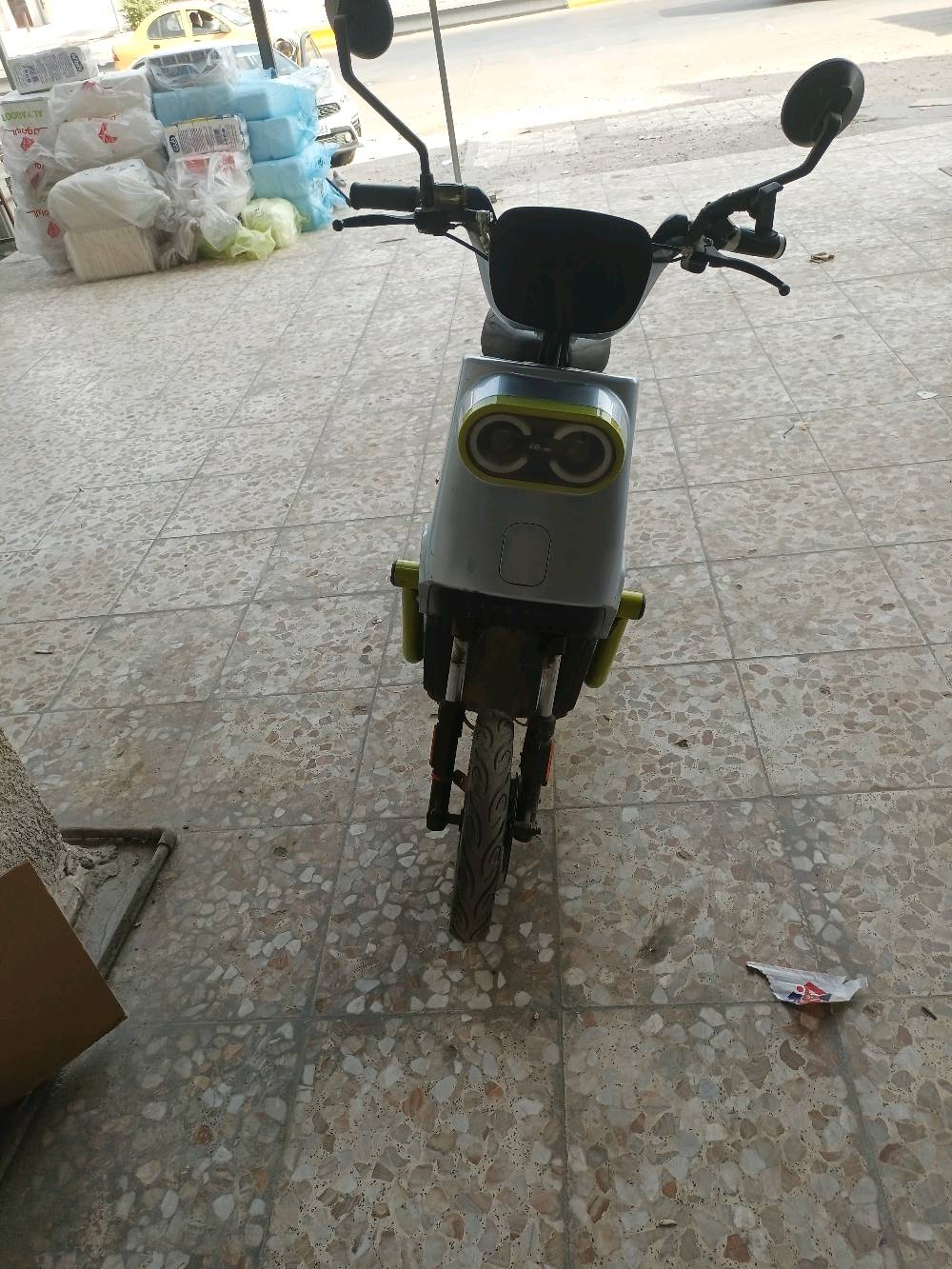 دراجة شحن • بطاريات نص عمر • البياع بغداد