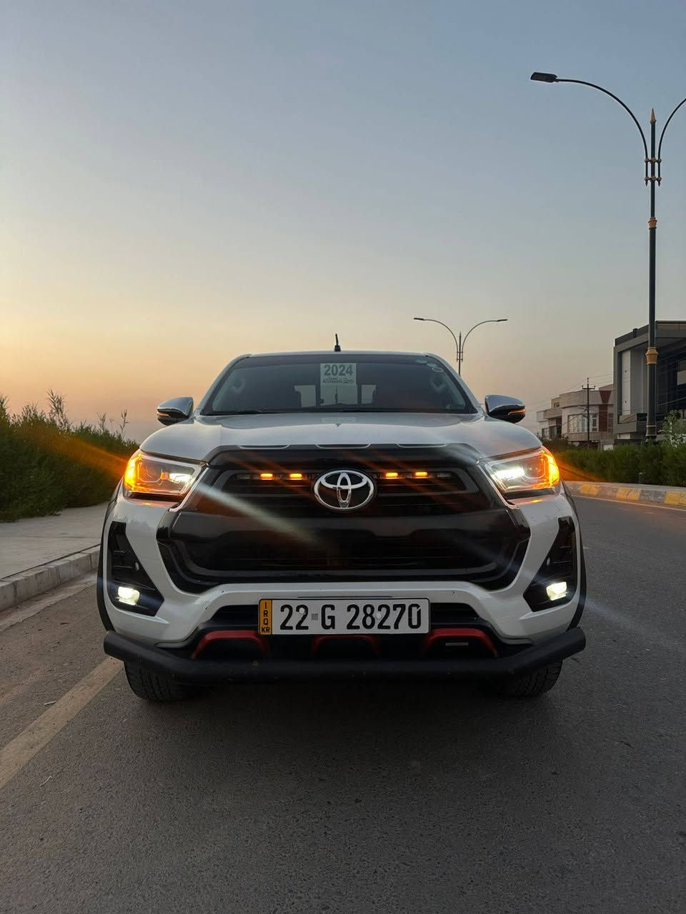 ﷽
سلام عليكم 
هايلوكس TRD 2024 v6
كويتي سيد نهرو 
لون ابيض صدفي مكفول من دعاميه للدعاميه بدون صبغ بدون ضرر كير اوتوماتيك 6 سرعات 
فول مواصفات مناقصه ايشي ترايك وين ماتريد ماتصرف علي دينار رقم اربيل باسمي شرط التحويل ماشي 77 الف حقيقي 
عنوانه موصل السعر 370 وبي مجال للطيبين للاستفسار خاص او اتصل 
***********
