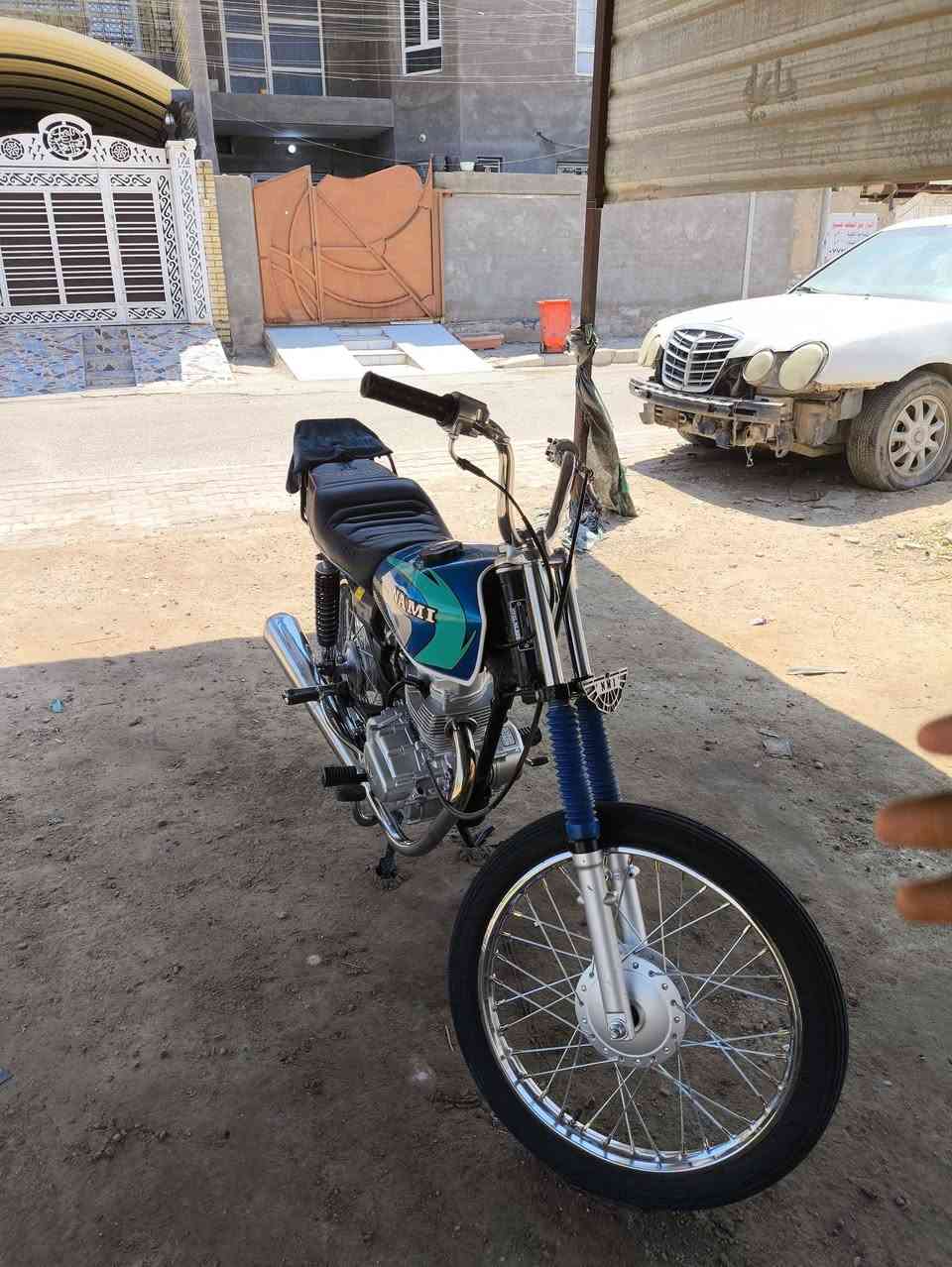 دراجة ايراني حربي سكنر للبيع 
الدراجه صارلها شهر ونص من معمره موديل 25 
السعر 700 الف وبيها مجال
***********

