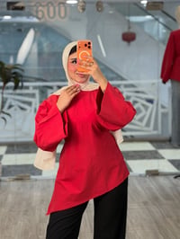 ⁨	⁨	شنو احجيلكم القميص يجنن الكصة تفوز ❤️‍🔥  توفر ب 6 الوان فري سايز ✔...