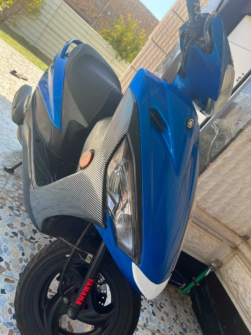 � للبيع — يوماها أكزِس | 2019 💙
✨ الموديل: 2019 
🔹 النوع: Yamaha Axis
🔹 اللون: أزرق مميز
🔹 الحالة: نظيفة جداً من رمبا نازله 
🔹 المكينة: ممتازة
🔹الكفر : جديد بلادي
🔹 جاهزة للاستخدام وما تحتاج أي مصاريف

📍 المكان: …رمادي الثليه 
💰 السعر: …12ورقه $
📞 للاستفسار والتواصل: …***********

للمهتم فقط، الرجاء التواصل. �
