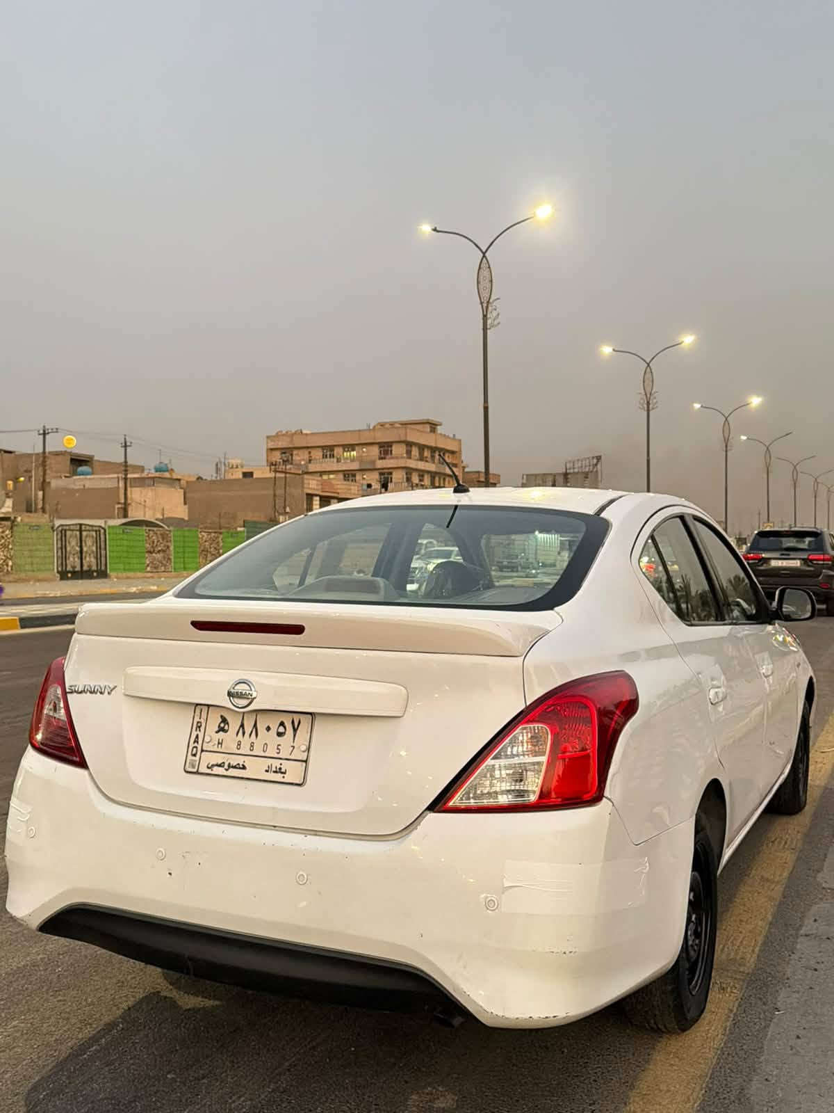 السلام عليكم سني 2019 هندي ام البليته الزركه مكفوله كفاله عامه السعر ( 97 $) مكانها بغداد *********** سياره جديده وجاهزه بدون نواقص محرك وكير مكفولات تبريد ثلج تخم تاير وصدر جديد الشراي يتصل
