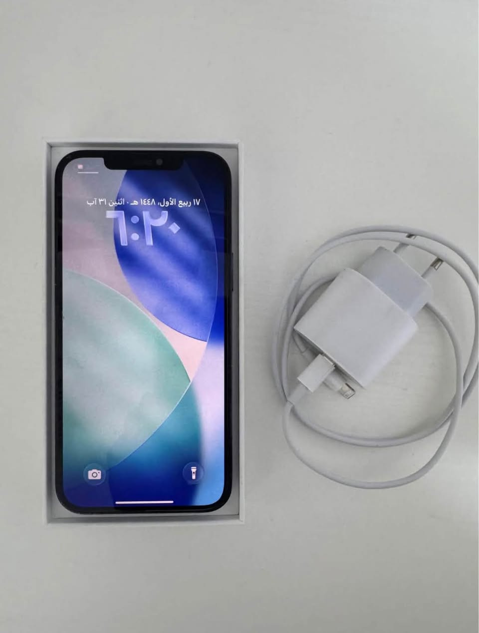 آيفون  12pro max آخو الجديد للبيع أو مراوس  نضافه ١٠٠ ٪؜ ممفتوح مكفول من الشخط كله شغال كارتونه وملحقات كامله ويه الجهاز بطاريته ٩٥ ٪؜ نموذج M ذاكره ١٢٨ مكاني البياع الشرطه الخامسه سعر قفل ٤٩٠ ألف ***********
